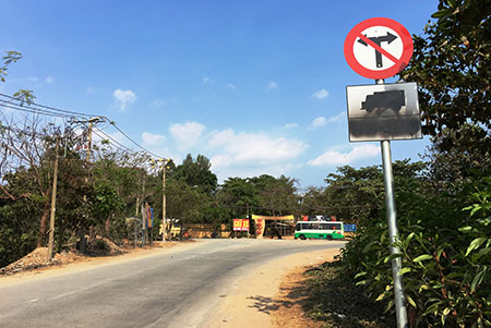 Sài Gòn: Biển cấm bị bôi đen, xe tải tung hoành trên “đường tử thần”